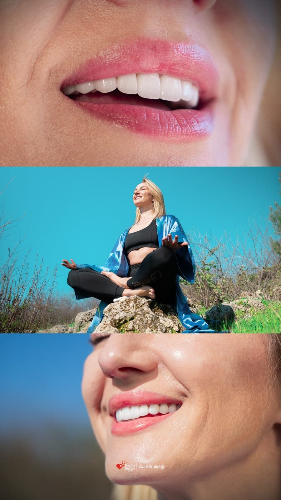 Perfect smiles in the sun